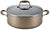 Anolon Advanced Hard Anodized Nonstick Stock Pot/Stockpot with Lid, 7.5 Quart, Brown Umber,84445 - The Finished Room