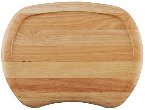 Ayesha Curry 47008 Pantryware Parawood Cutting Board / Parawood Serving Board - 16 Inch x 12 Inch, Brown - The Finished Room
