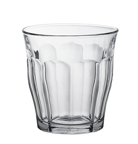 Duralex Made In France Picardie Clear Tumbler, Set of 6, 10-1/2-Ounce - The Finished Room