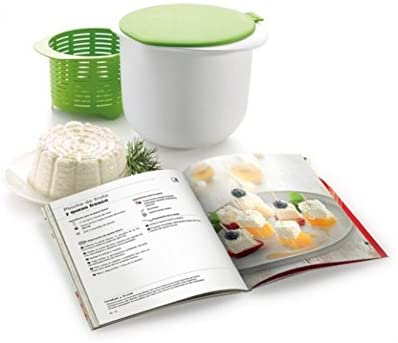 Lekue Cheese Maker Kit with Recipe Book, White - The Finished Room