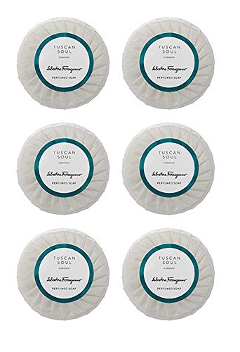 Tuscan Soul Convivio Pleated Soaps - Set of 6, 50 gm soaps - The Finished Room