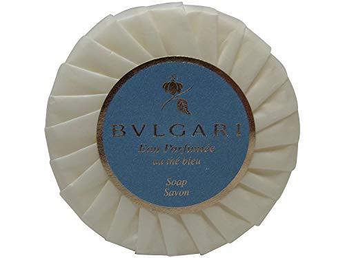 Bvlgari Eau Parfumee Au the Bleu Soap, 2.6 oz. Set of 3 - The Finished Room