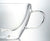 Luigi Bormioli Thermic 13 oz Cappuccino Double-Wall Glasses, Set of 2, Clear - The Finished Room