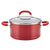 Rachael Ray Create Delicious Nonstick Stock Pot/Stockpot with Lid - 6 Quart, Blue - The Finished Room