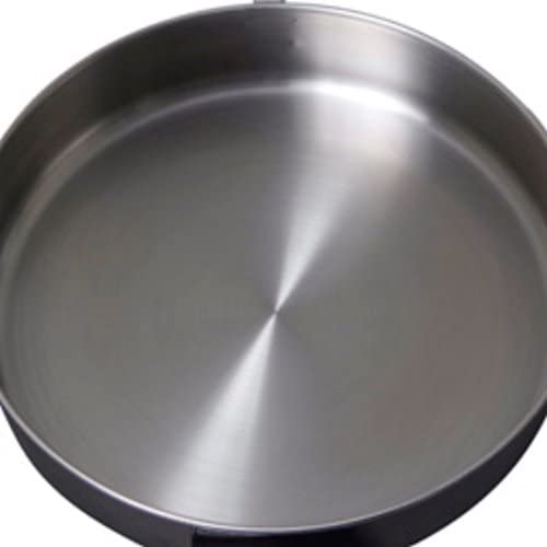 Farberware Classic Saute Pan / Frying Pan / Fry Pan with Lid and Helper Handle - 4.5 Quart, Silver - The Finished Room