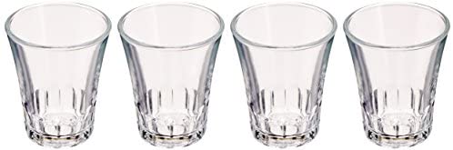 Duralex Made In France Amalfi Glass Tumbler (Set of 4), 3.12 oz, Clear - The Finished Room
