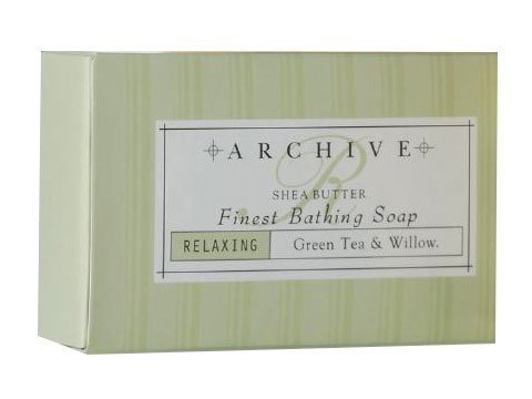 Archive Essentials Green Tea & Willow Bath Soap 2.25oz Each, Set of 9 - The Finished Room