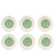 Bvlgari Au The Vert (Green Tea) 50 Gram Soaps - Set of 6 - The Finished Room