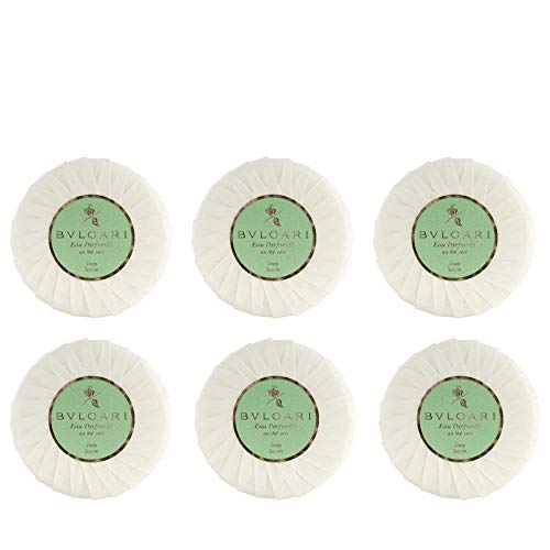 Bvlgari Au The Vert (Green Tea) 50 Gram Soaps - Set of 6 - The Finished Room