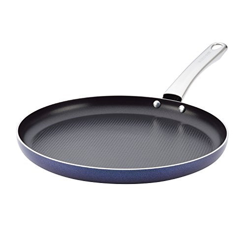 Farberware Luminescence Aluminum Nonstick Round Griddle, Small, Sapphire Shimmer - The Finished Room