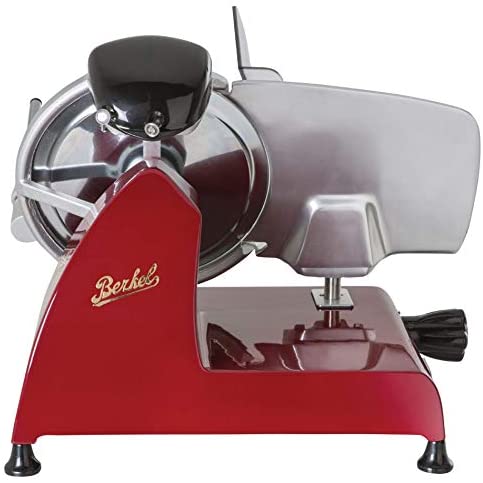 Berkel Red Line 250 Red Stainless Steel Electric Slicer - The Finished Room