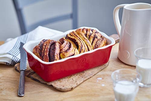 Emile Henry Rouge Modern Classic Loaf Pan, 3qt - The Finished Room