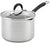 Circulon Momentum Stainless Steel Sauce Pan/Saucepan with Steamer Insert, 3 Quart, Silver - The Finished Room