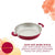 Rachael Ray 8-Piece Create Delicious Stackable Nonstick Cookware Set, Red Shimmer - The Finished Room