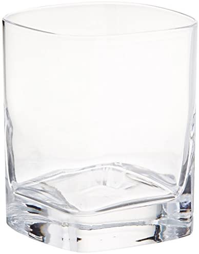 Luigi Bormioli Strauss 9 oz Whisky Rocks Glasses, Set of 6, Clear - The Finished Room