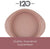 Farberware 47776 Nonstick Bakeware, Nonstick Muffin Pan / Cupcake Pan - 12 Cup, Rose Gold Red - The Finished Room