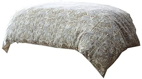 Peacock Alley Baroque Duvet Cover in Linen Color (Twin Size) - The Finished Room