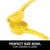 Oggi 7503.4 Lemon Citrus Squeezer,Yellow - The Finished Room