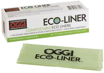 Oggi Eco-Liner Compost Pail Liners - The Finished Room