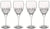 Diamante 17.5 oz. All Purpose Wine Stem, Set of 4 - The Finished Room