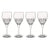 Diamante 17.5 oz. All Purpose Wine Stem, Set of 4 - The Finished Room
