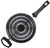 Farberware Neat Nest 4-Quart Covered Saucepan with Helper Handle, Black - The Finished Room