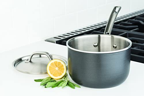 Viking 5-Ply Hard Stainless Sauce Pan with Hard Anodized Exterior, 3 Quart - The Finished Room