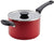 Farberware Neat Nest 4-Quart Covered Saucepan with Helper Handle, Red - The Finished Room