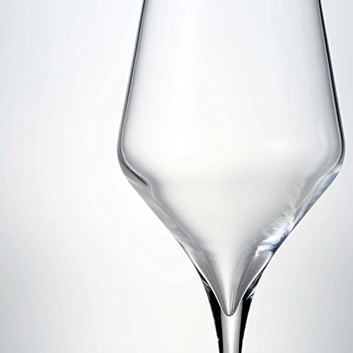 Luigi Bormioli Supermo 15.25 oz Chianti/Pinot Grigio Red Wine Glasses, Set of 2, Clear - The Finished Room