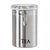 Oggi Tea Canister, 5 x 7.75/6 oz, Stainless Steel - The Finished Room