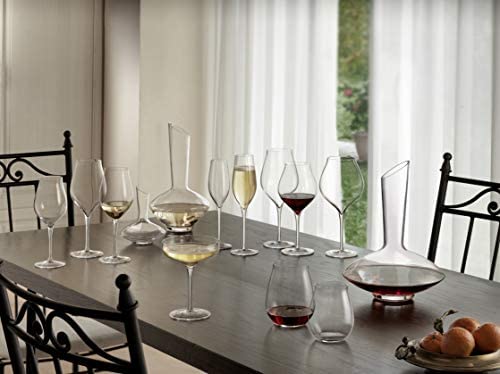 Luigi Bormioli Vinea 11.75 oz White Wine Glasses, Set of 2, Clear - The Finished Room