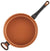 Farberware Glide Ceramic Nonstick Saute Pan / Frying Pan / Fry Pan with Lid and Helper Handle - 4 Quart, Black - The Finished Room