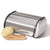 Oggi Stainless Steel Roll Top Bread Box, Silver, 17.50 Inch by 7.50 Inch by 11.50 Inch - The Finished Room