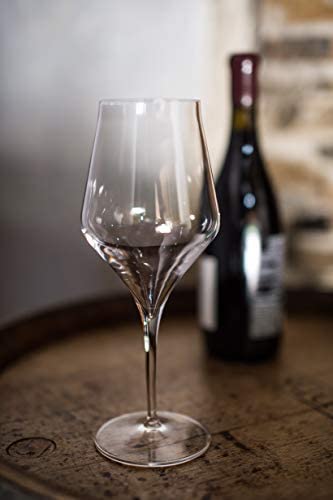 Luigi Bormioli Supermo 15.25 oz Chianti/Pinot Grigio Red Wine Glasses, Set of 2, Clear - The Finished Room