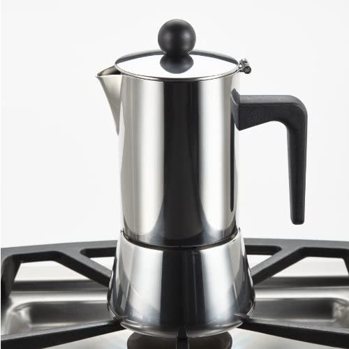 BonJour Coffee Stainless Steel Stovetop Espresso Maker, 9-Ounce - The Finished Room