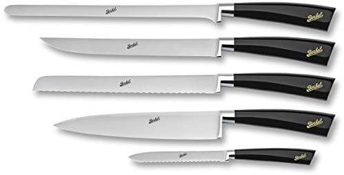 Berkel Elegance Chef 5-pc Knife Set Black/Beautiful set of 5 Knives for different uses/Elegance for every kitchen - The Finished Room