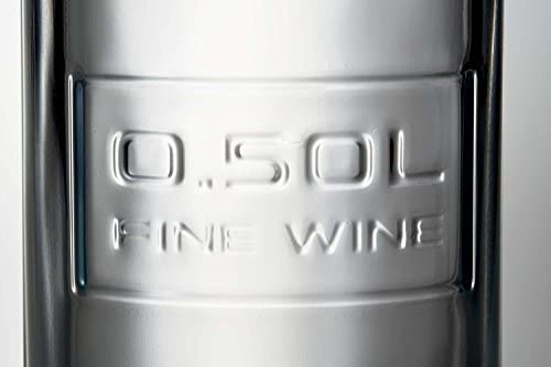 Luigi Bormioli Optima Fine Wine Bottle, 0.5 Liter - The Finished Room