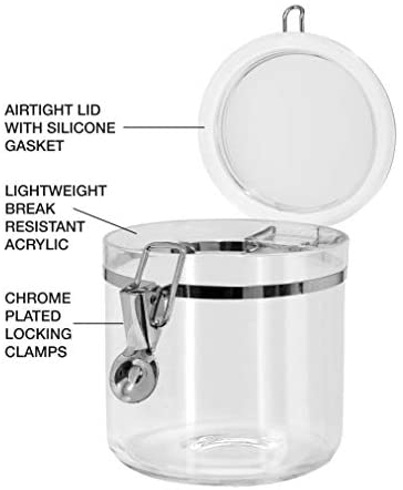 Oggi Food Storage Container, 59-Ounce, Clear - The Finished Room