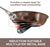Anolon Nouvelle Copper Hard Anodized Nonstick Sauce Pan/Saucepan/Saucier, 2.5 Quart, Brown - The Finished Room