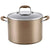 Anolon Advanced Home Hard-Anodized Nonstick Open Stock Cookware (14" Wok, Bronze) - The Finished Room