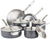 Viking 5-Ply Hard Stainless Cookware Set with Hard Anodized Exterior, 10 Piece - The Finished Room