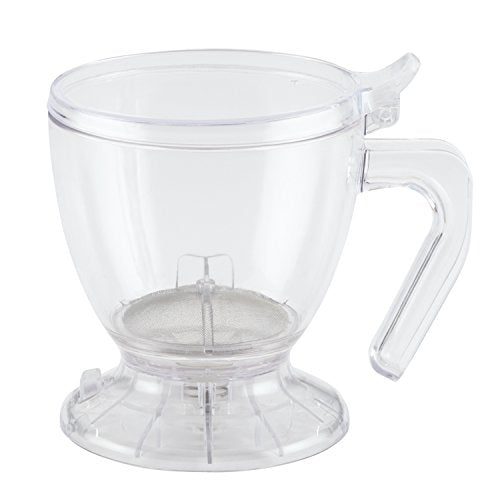 BonJour Coffee &amp; Tea Smart Brewer, 19.5 Ounce, Clear - The Finished Room
