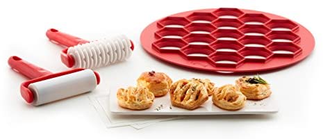 Lekue Mini Pie Kit, Red - The Finished Room