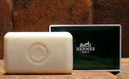 Three (3) Luxury Hermes Jumbo Soaps Eau d'Orange Verte Gift Soap From Hermes Paris 5.2oz / 150g Perfumed Soap/Savon Parfume - The Finished Room