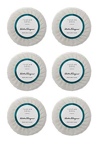 Tuscan Soul Convivio Pleated Soaps - Set of 6, 35 Gram Soaps - The Finished Room