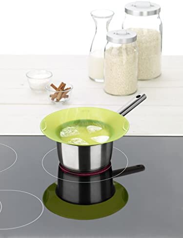 Lekue Non Spill Cooking Lid, 8.6&quot;, Green - The Finished Room