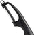 Kyocera Advanced Ceramic 3-inch Paring Knife with Vertical Double Edge Peeler, Black - The Finished Room