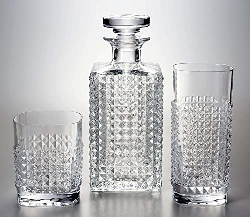 Luigi Bormioli Mixology 12.75 oz Elixir Double Old Fashioned Glasses, Set of 4, Clear - The Finished Room
