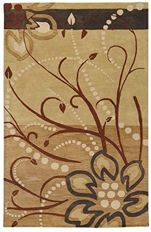 Athena Tan/Beige Rug Rug Size: 12' x 15' - The Finished Room