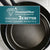 Farberware Cookstart Aluminum DiamondMax Nonstick Jumbo Cooker Chef's Pan, 6-Quart, Silver - The Finished Room